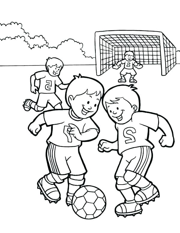 600x775 Soccer Coloring Page Soccer Coloring Pages Free Printable For Kids