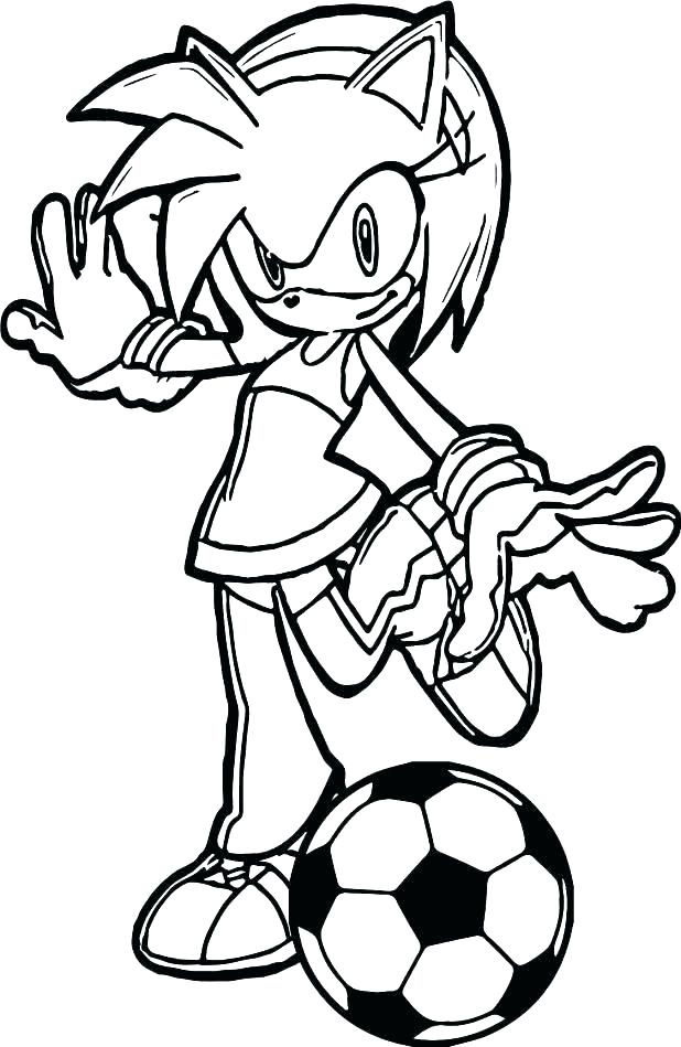 618x949 Football Colouring Pages To Print Coloring Pages Football