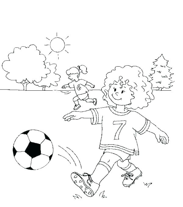 600x678 Printable Soccer Field Dimensions Kids Coloring Soccer Players