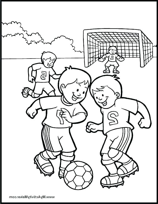 618x798 Coloring Page Soccer
