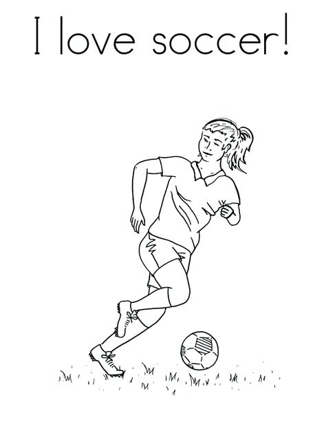 474x613 Coloring Pages Soccer Player Soccer Girl Player Coloring Pages