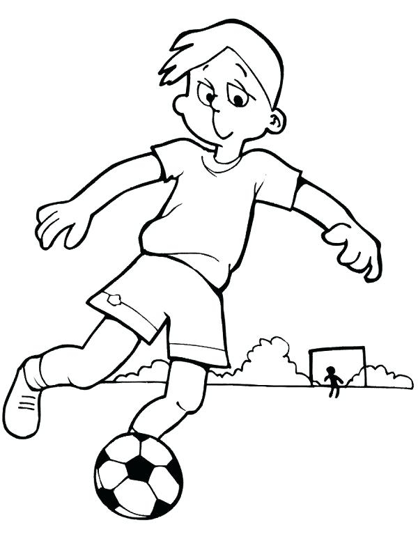600x777 Soccer Coloring Pages Soccer Coloring Pages 32 Also Soccer Player
