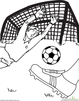 301x386 Soccer Game Worksheet