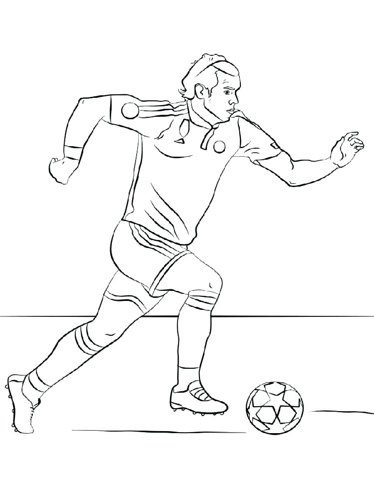 750x1000 Soccer Player Coloring Pages Soccer Players Coloring Pages
