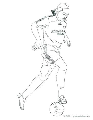 364x470 Football Player Coloring Page Soccer Player Coloring Pages Here