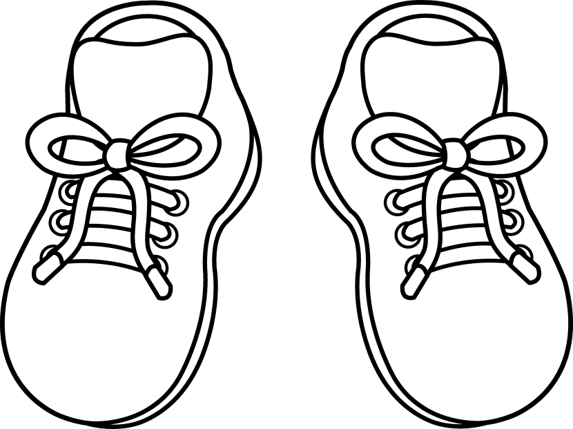 830x621 Pictures Of Shoes To Colour Shoe Clipart 4 Clipartbarn Blue Beetle