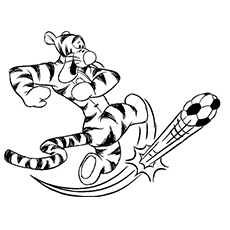 230x230 Soccer Coloring Pages