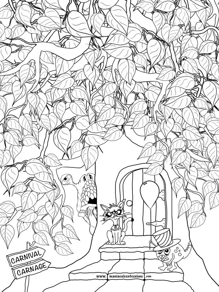 Social Media Coloring Pages