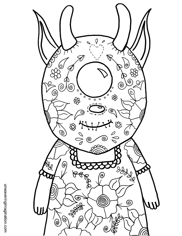600x776 October Amp November's Coloring Pages Unwavering Imagination