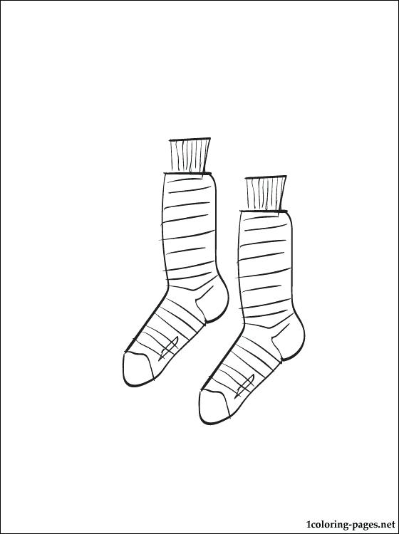 560x750 Sock Coloring Page Socks Coloring Page For Printing Fox In Socks
