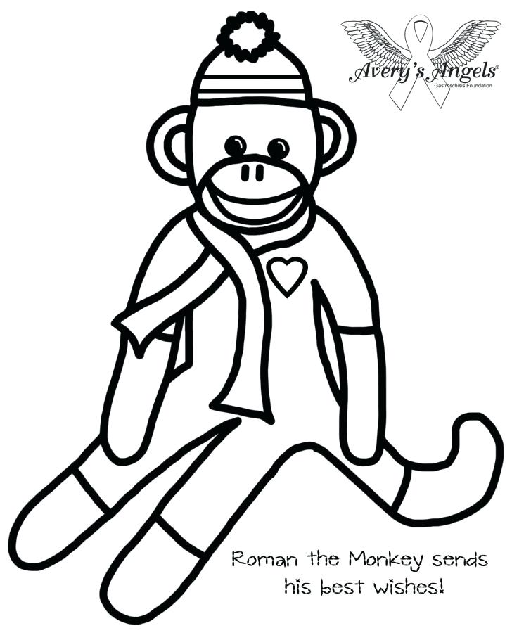 728x910 Sock Coloring