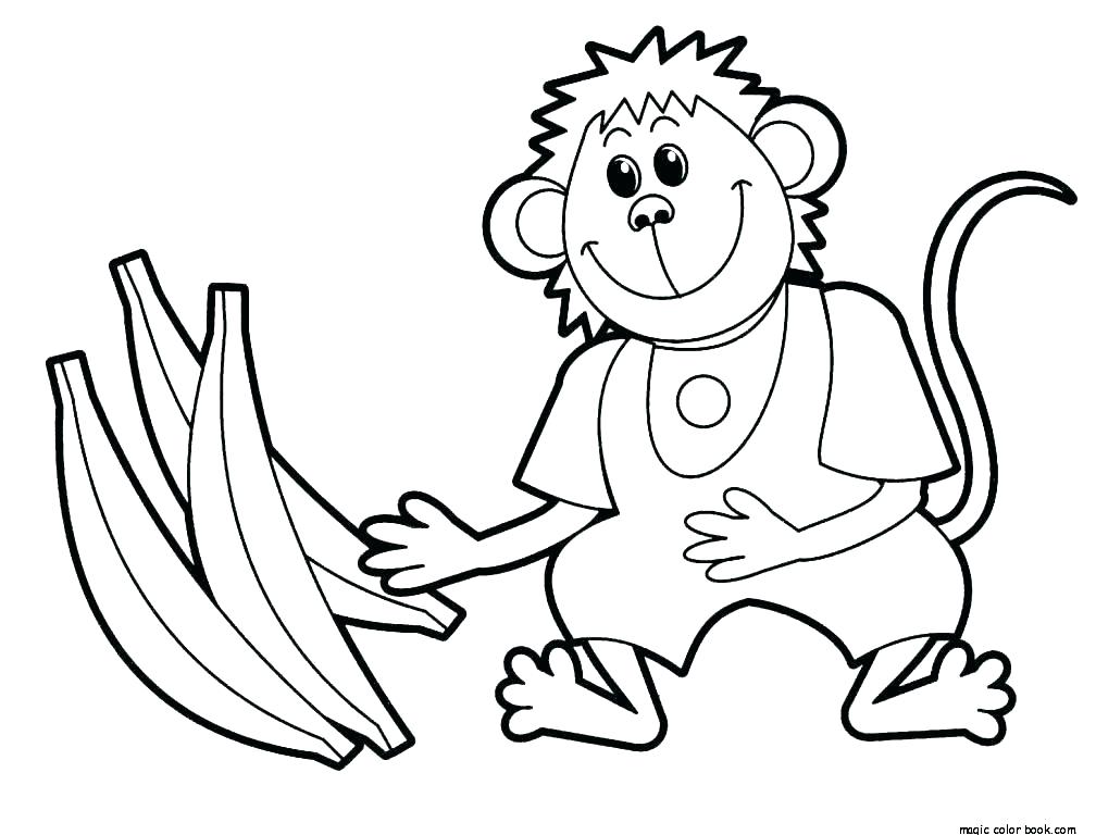 1008x768 Sock Monkey Coloring Pages Coloring Page Of A Monkey Monkey Sock