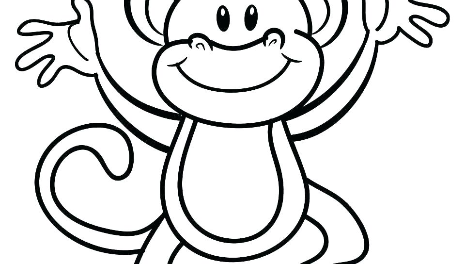 960x544 Free Printable Sock Monkey Coloring Pages Book For Kids Cartoon