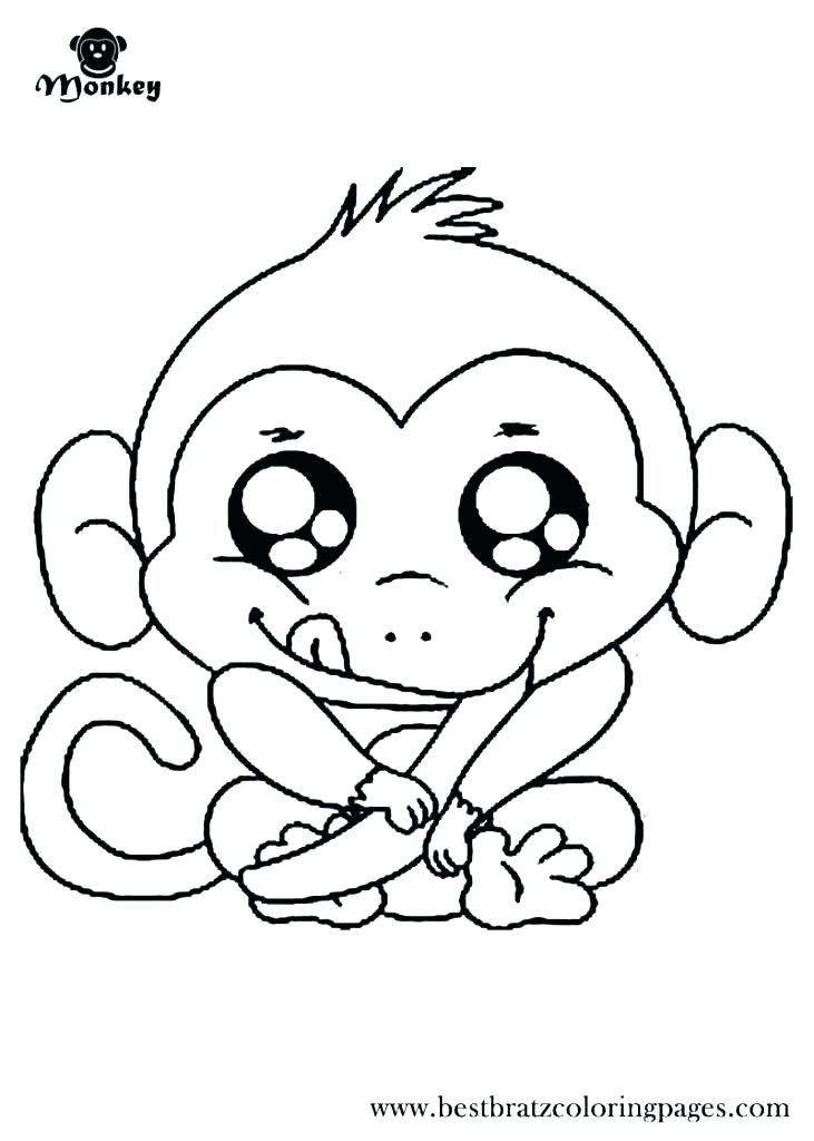 731x1024 Free Sock Monkey Coloring Pages Kids Coloring Baby Monkey Coloring
