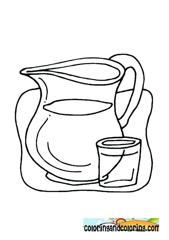 595x842 Water Bottle Coloring Page Underwater Sea Coloring Pages Water