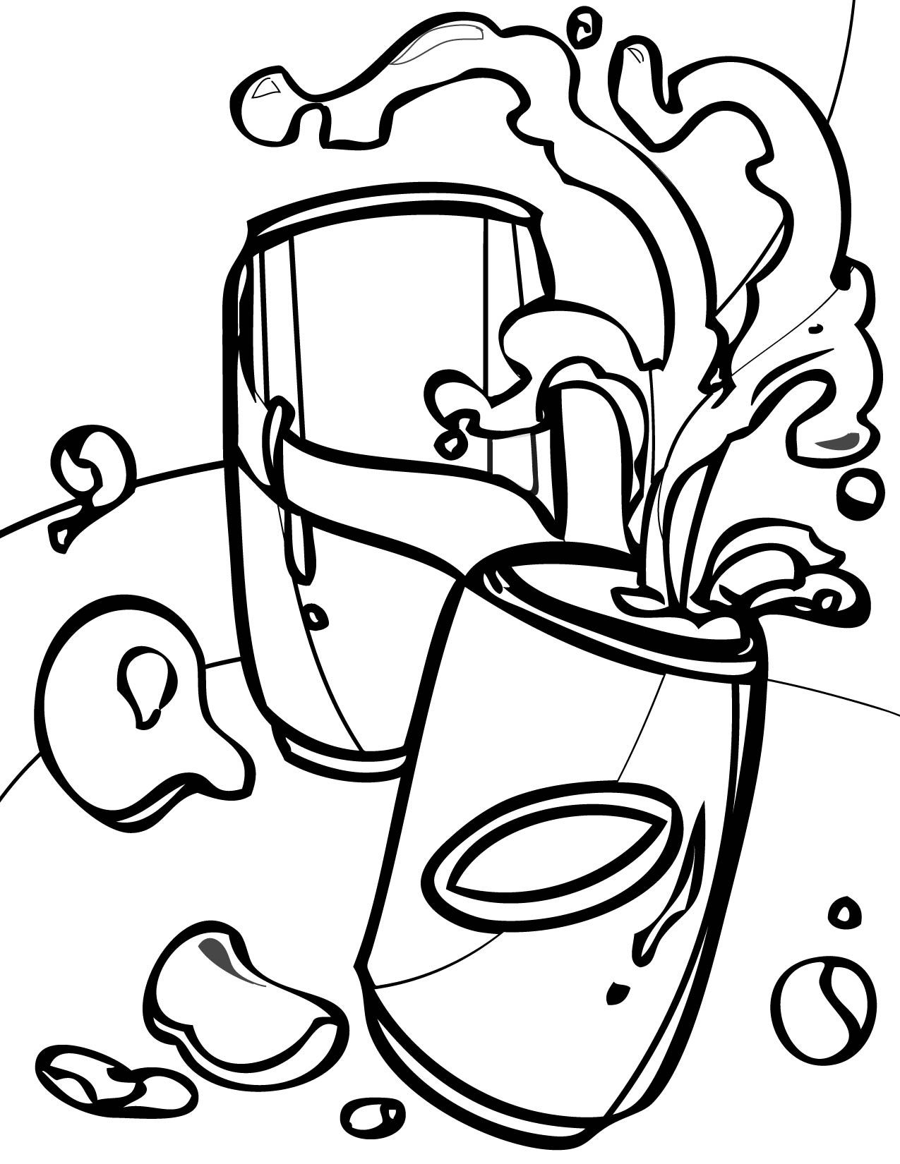 1275x1650 Awesome Soda Can Coloring Pages Gallery Printable Coloring Sheet