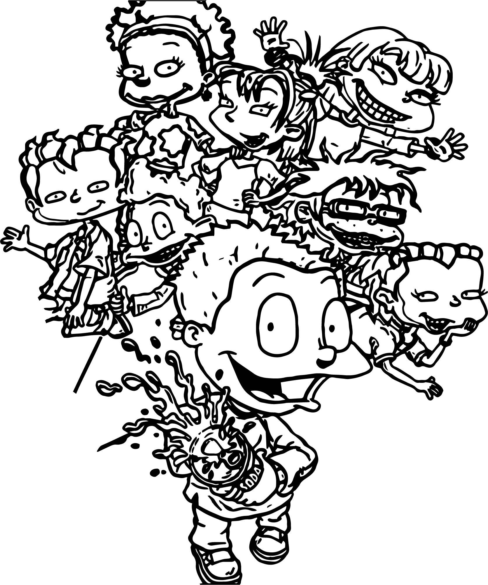 1673x2008 Astonishing Rugrats All Grown Up Soda Coloring Page Wecoloringpage