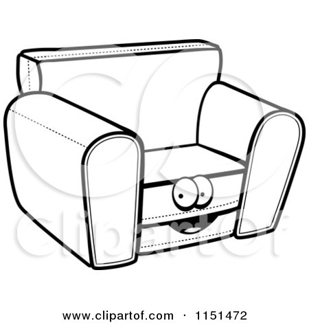 450x470 Royalty Free (Rf) Sofa Chair Clipart, Illustrations, Vector