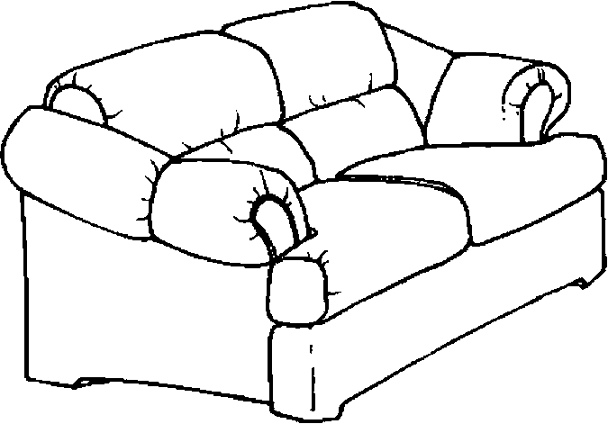 675x471 Sofa Coloring Pages
