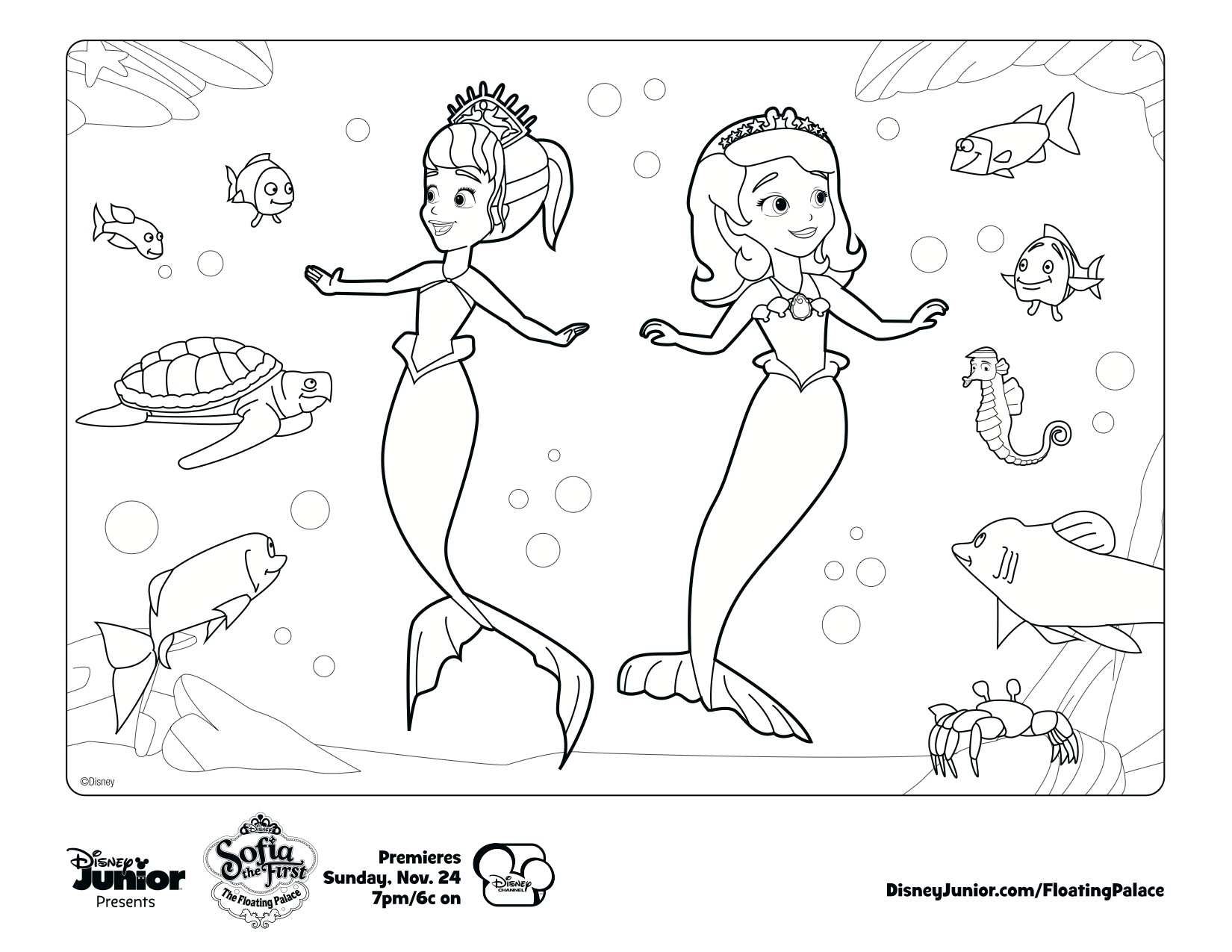1650x1275 Color Along With Sofia! Coloring Pages , Sofia The First
