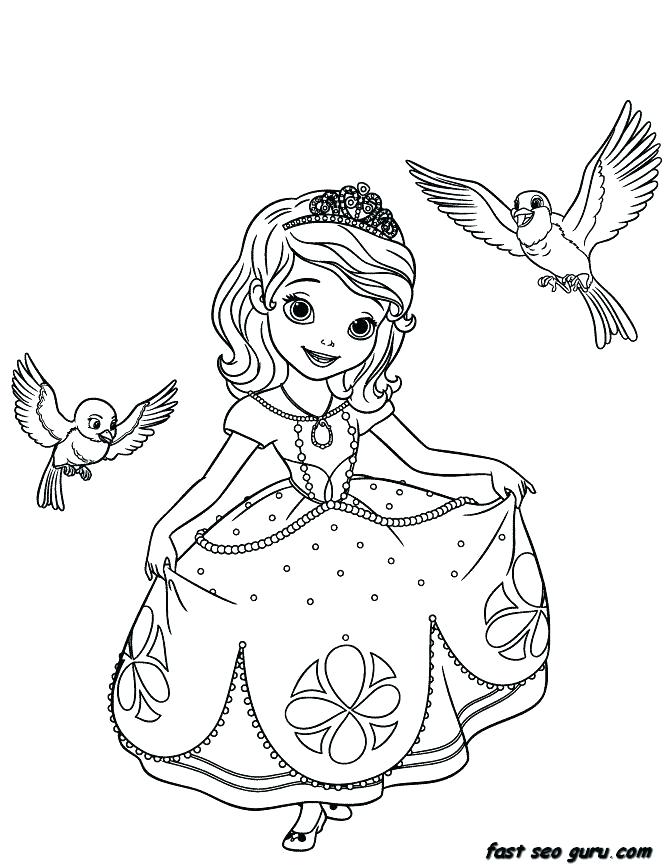 670x867 Coloring Games Of Princess Princess Sofia Coloring Pages Games