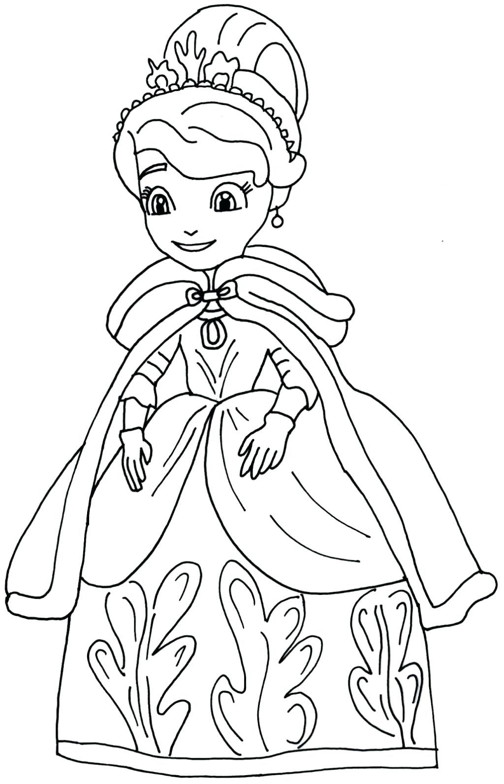 1024x1591 Cool Great Disney Princess Sofia Coloring Pages With Sophia