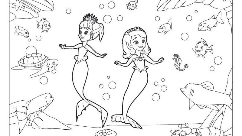 800x450 Best Mr Cedric Sofia The First Coloring Pages Free 2205 Printable