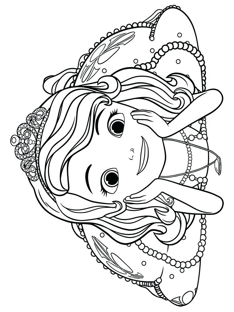 750x1000 Sofia First Coloring Pages First Coloring Pages Sofia