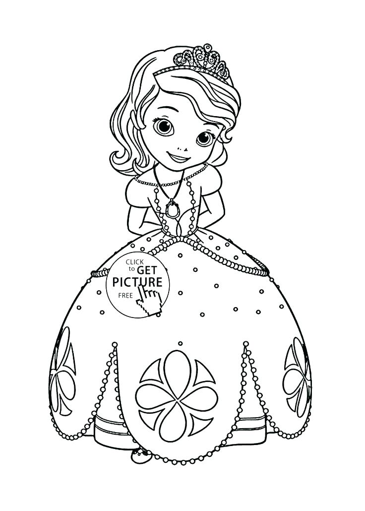 736x1030 Sofia The First Coloring Pages The First Coloring Picture Princess