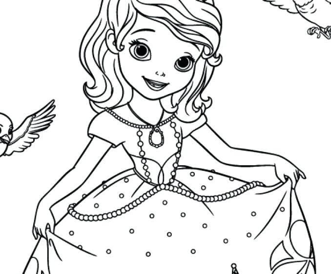 678x562 Free Printable Sofia Invitations The First Printable Coloring