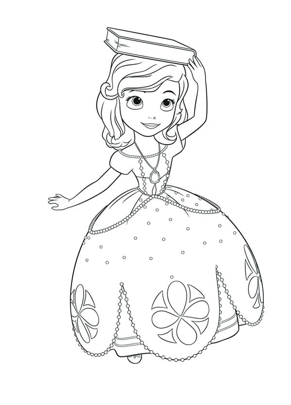 600x834 Princess Coloring Pages Coloring Princess Color Sheet Sofia