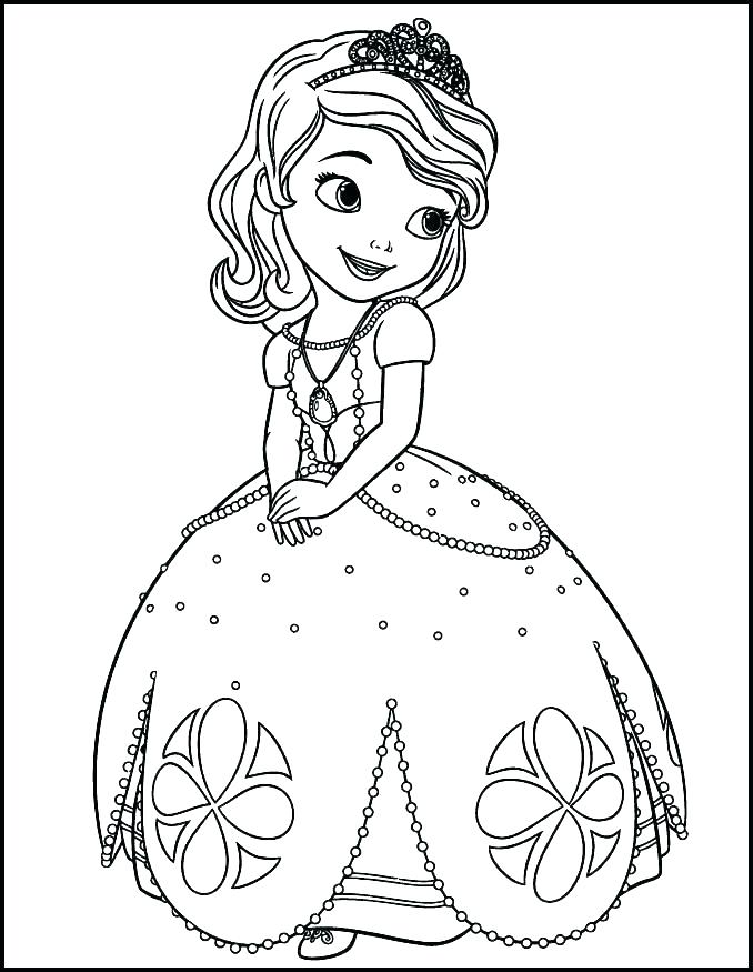 678x875 Princess Sofia Coloring Pages Pdf