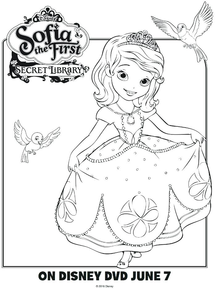 700x933 Sofia The First Printable Coloring Pages The First Coloring Page