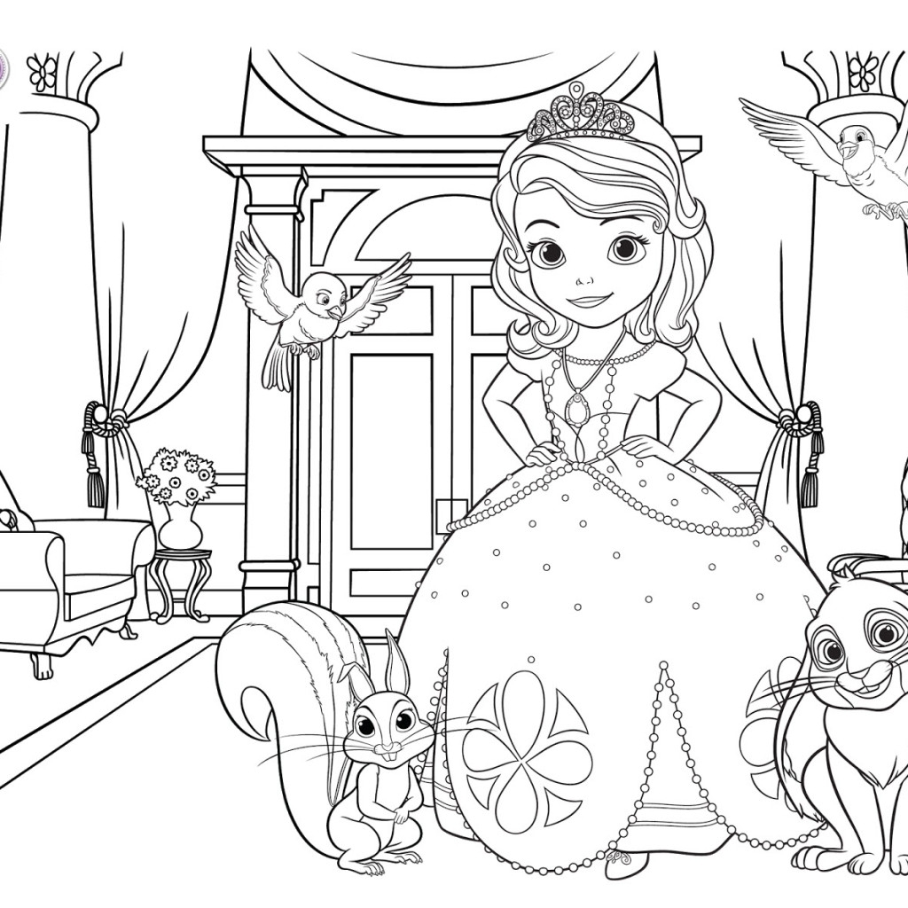 1024x1024 Best Of Princess Sofia Coloring Pages Design Printable Coloring