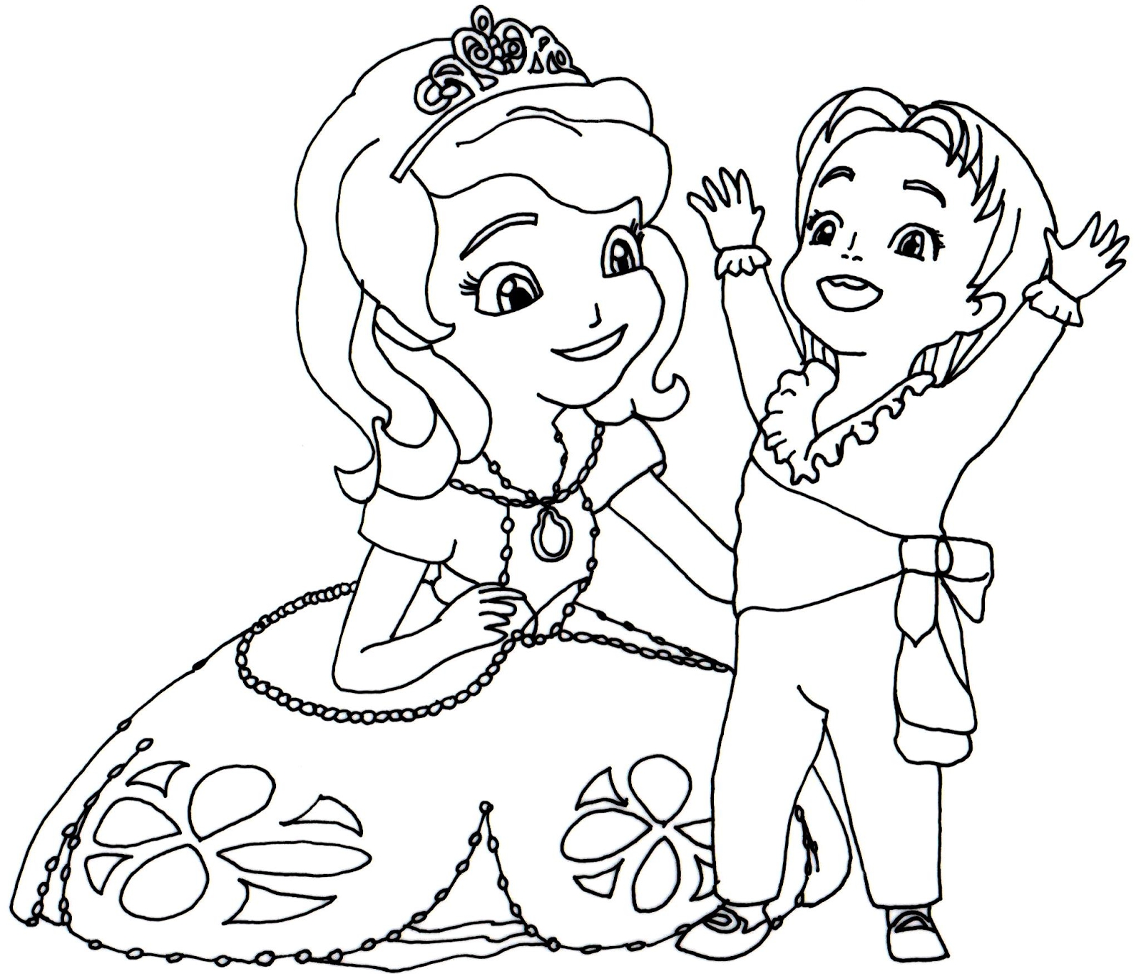 1600x1365 Cool Sofia The First Coloring Pages To Print Disney Coloring Pages