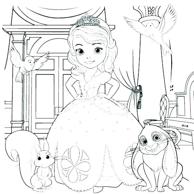 618x618 Coloring Pages Coloring Page A Princess Mermaid Coloring Pages
