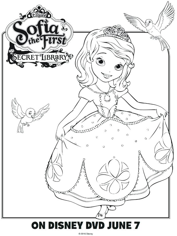 700x933 Sophia The First Coloring Page The Best The First Coloring Page