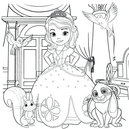 519x519 Sofia Coloring Pages Free The First Coloring Pages Coloring