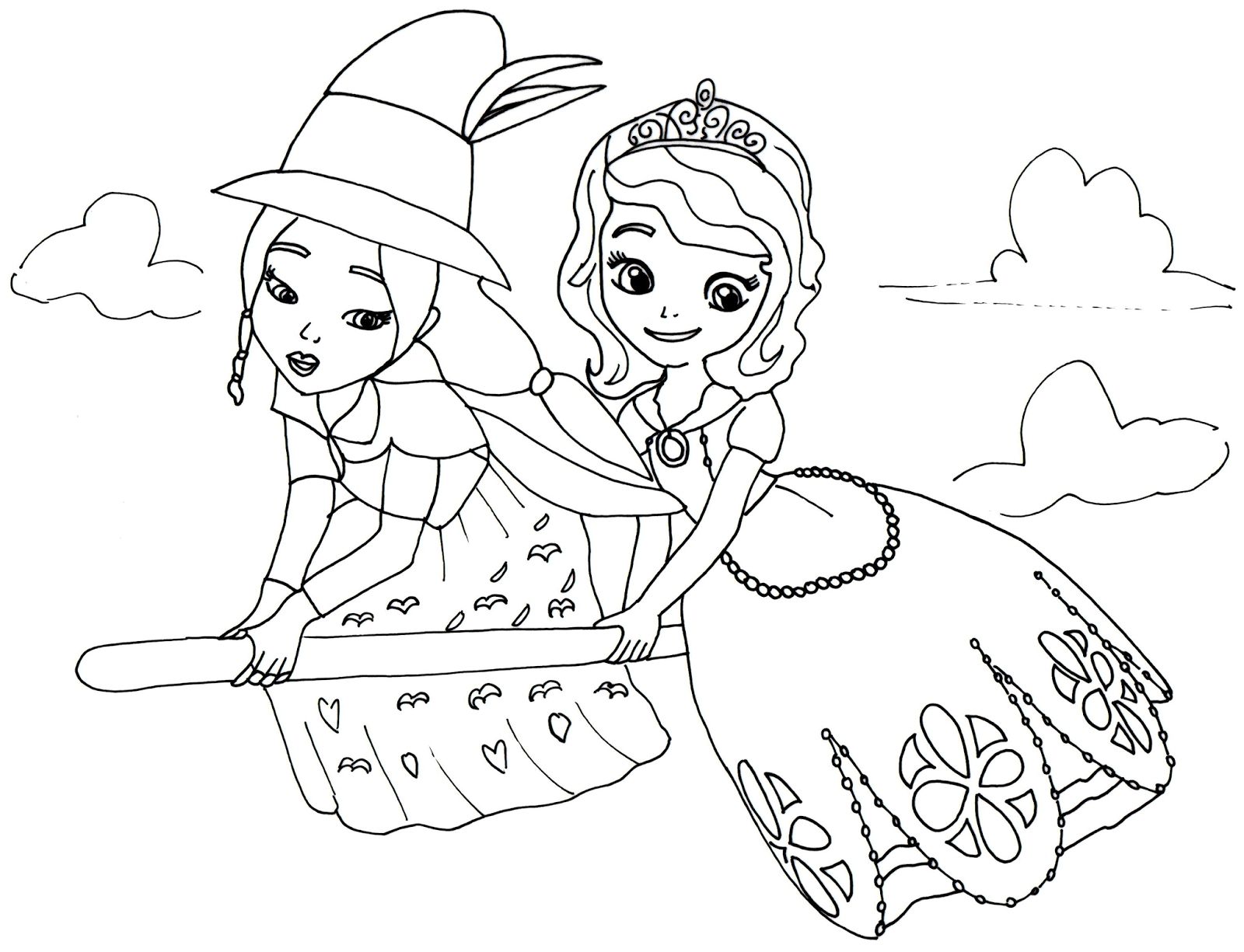 1600x1225 Chic Design Sofia The First Printable Coloring Pages Extraordinary