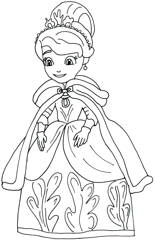 659x1024 Princess Sofia Colouring Pictures To Print Coloring Pages Home