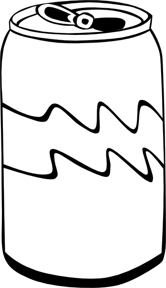 342x594 Soda Can Coloring Page