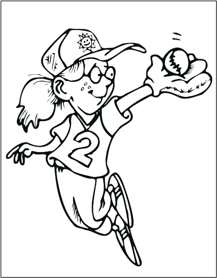 700x897 Printable Baseball Bubble Letters Softball Coloring Sheets
