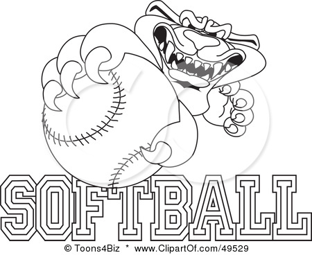 450x368 Softball Coloring Pages To Print Softball Coloring Page Softball