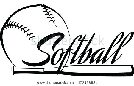 450x290 Softball Coloring Pictures Co Ed Softball Coloring Pages Online