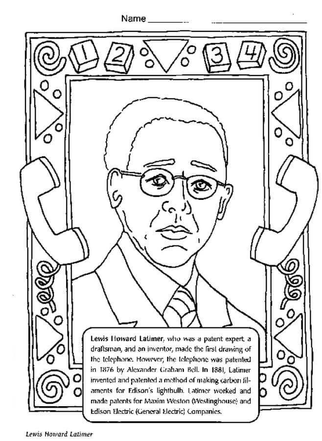 Sojourner Truth Coloring Page