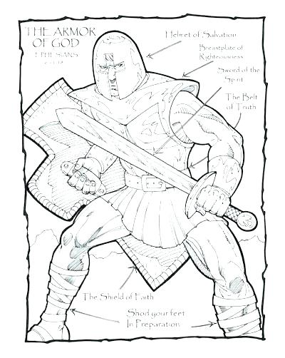 400x502 Shield Of Faith Coloring Page Shield Of Faith Coloring Page