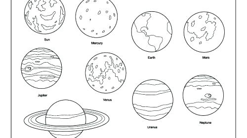 500x280 Delightful Solar System Coloring Pages New 15301 Within Designs 9