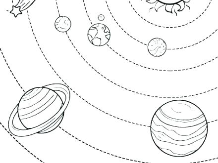 440x330 Solar System Coloring Pages Solar System Coloring Pages Photos