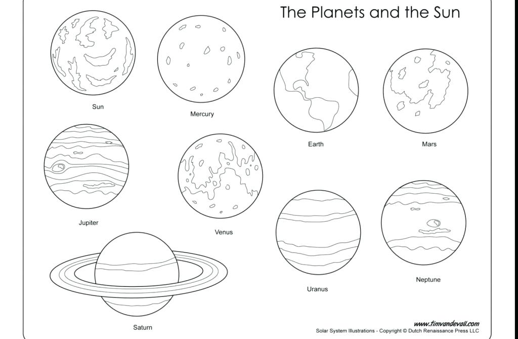 1024x670 Planet Coloring Page Brilliant Planets Solar System Coloring Pages