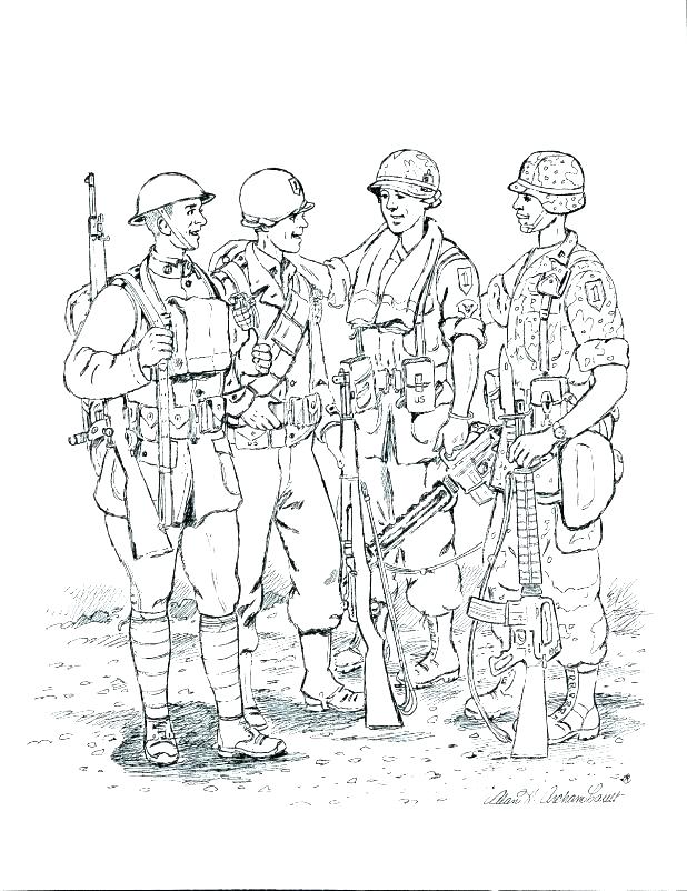 618x802 Coloring Soldiers Coloring Pages Soldier S Page Winter Roman Free